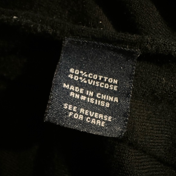 525 America Crop Gray Cardigan Sweater Front Tie - Picture 13 of 14